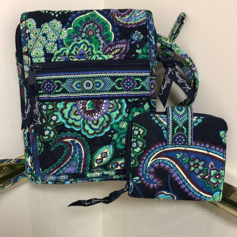 Vera Bradley Cross Body Hipster with wallet